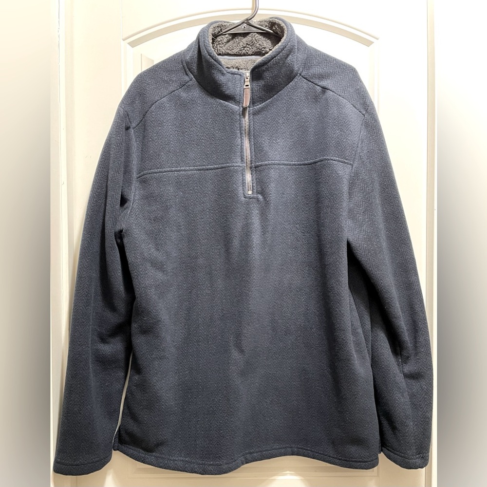 Men’s London Fog Navy Blue Pullover